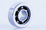 Bearing with reinforced outer ring