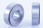 Bearing with additional shield welded on inner or outer ring